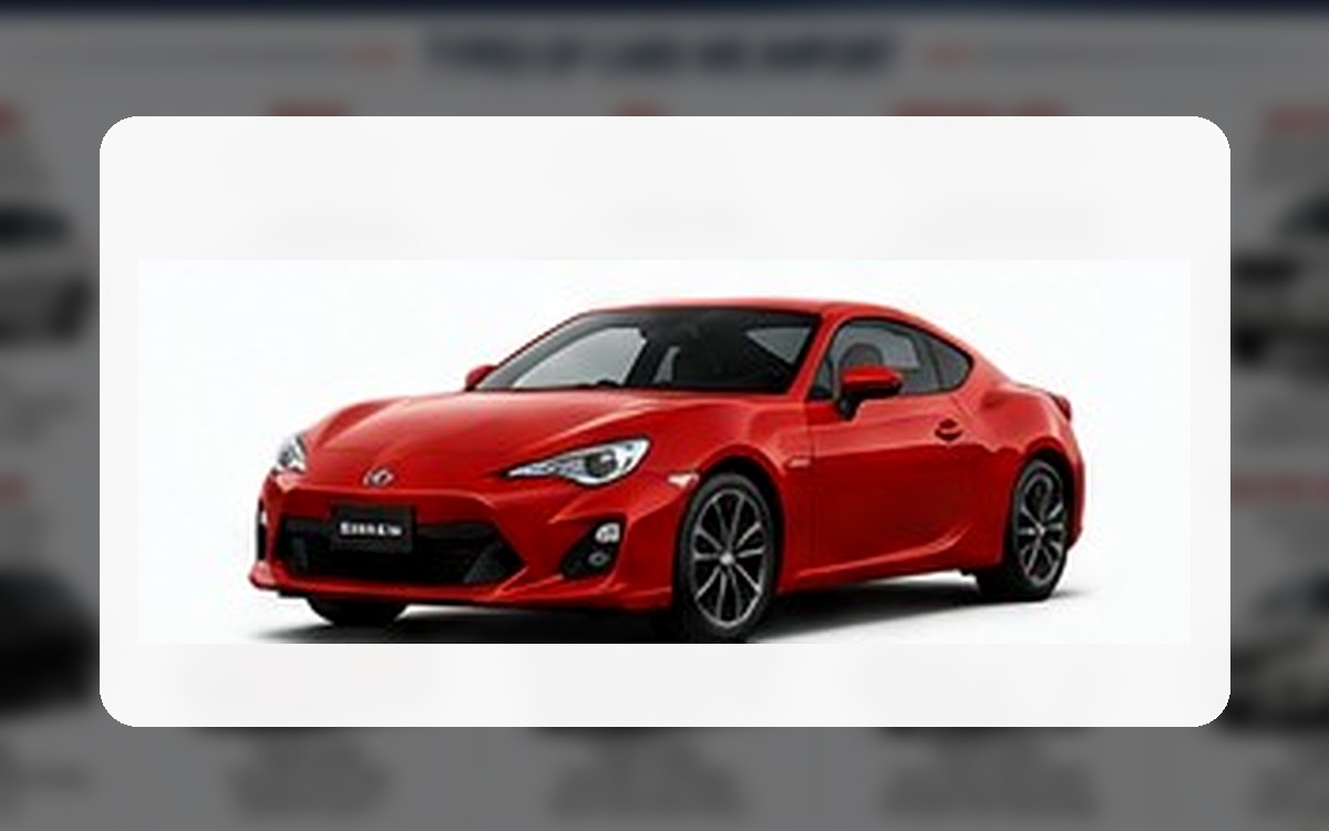 Illustrative model image — actual vehicle photos are confirmed for the unit you select.