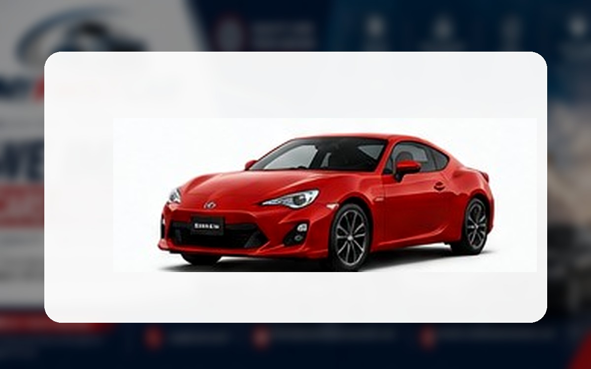 Illustrative model image — actual vehicle photos are confirmed for the unit you select.