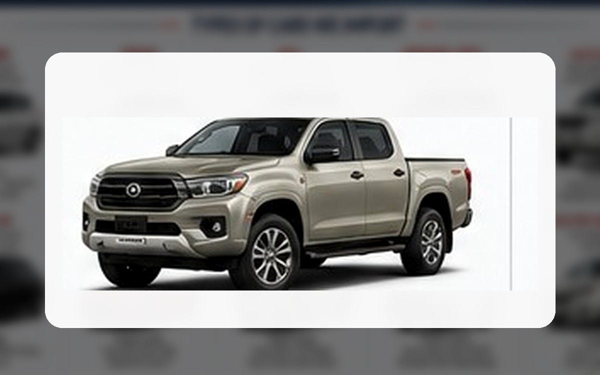 Illustrative model image — actual vehicle photos are confirmed for the unit you select.